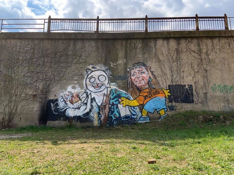 Mural Of Carol Baskin