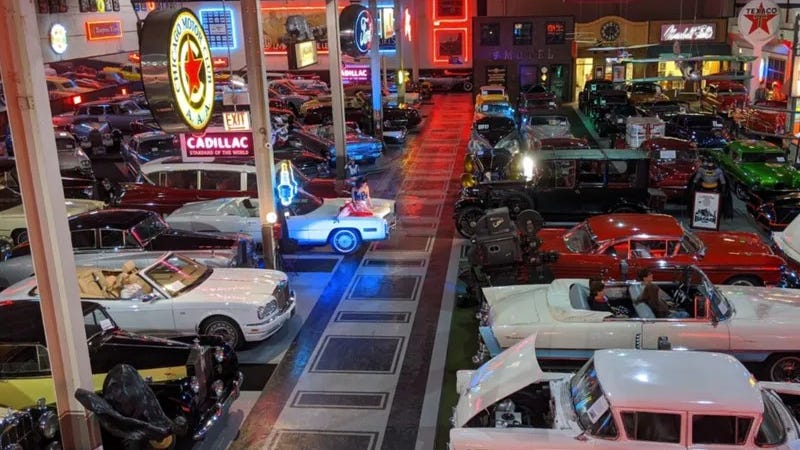 Students get a look under the hood of classic cars