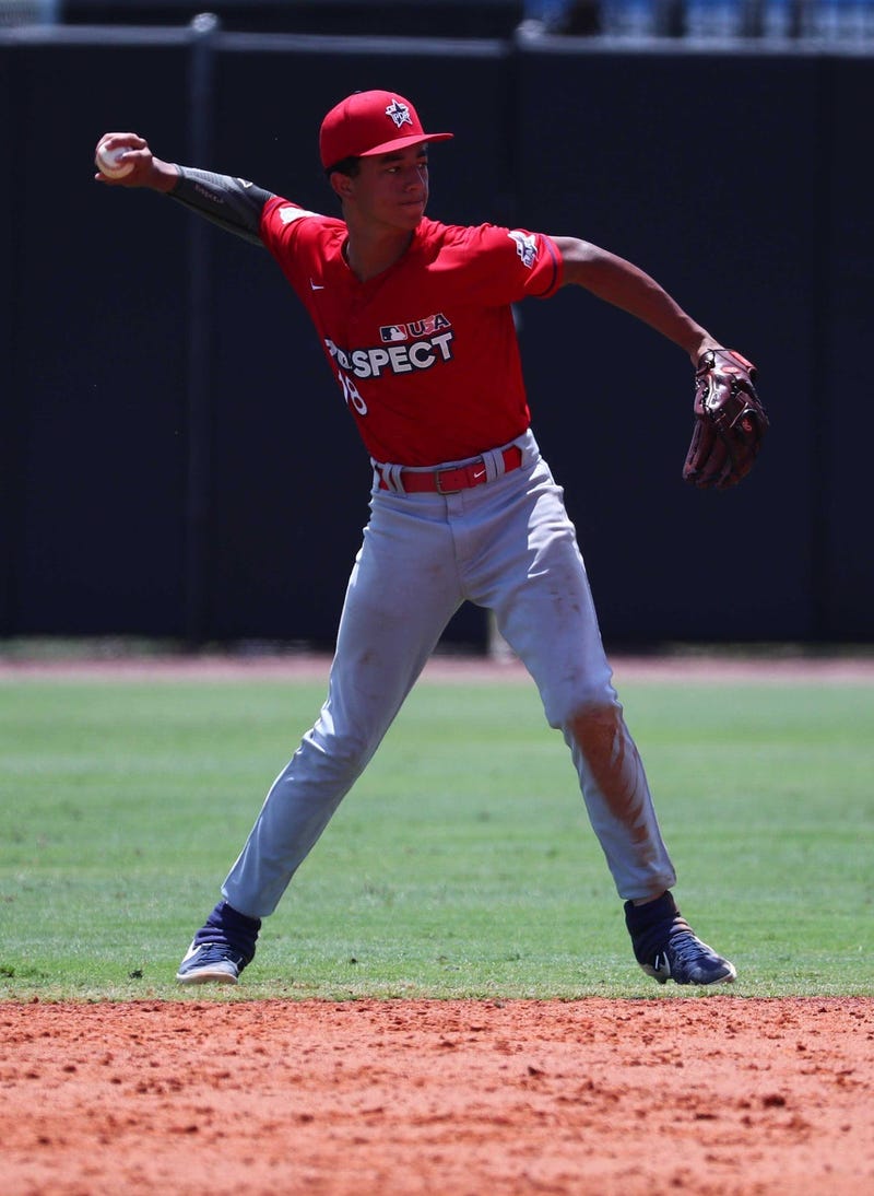 Indians first-round draft pick Carson Tucker