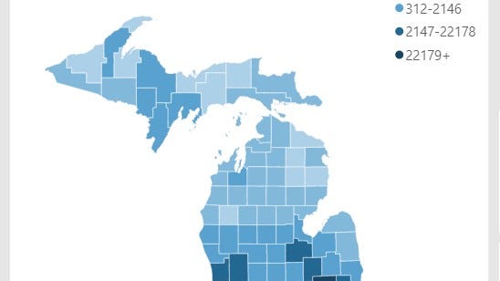 Michiganders urged to take precautions as COVID-19 cases trend up