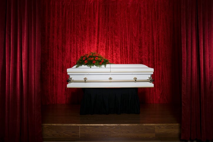 Funeral home liquor license