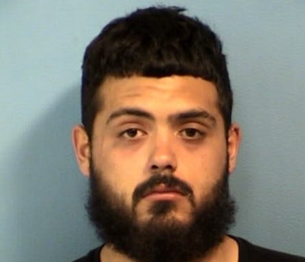 Omar Castro booking photo