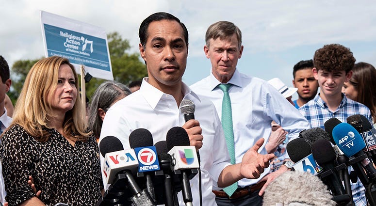 Democratic presidential candidate, Secretary Julian Castro