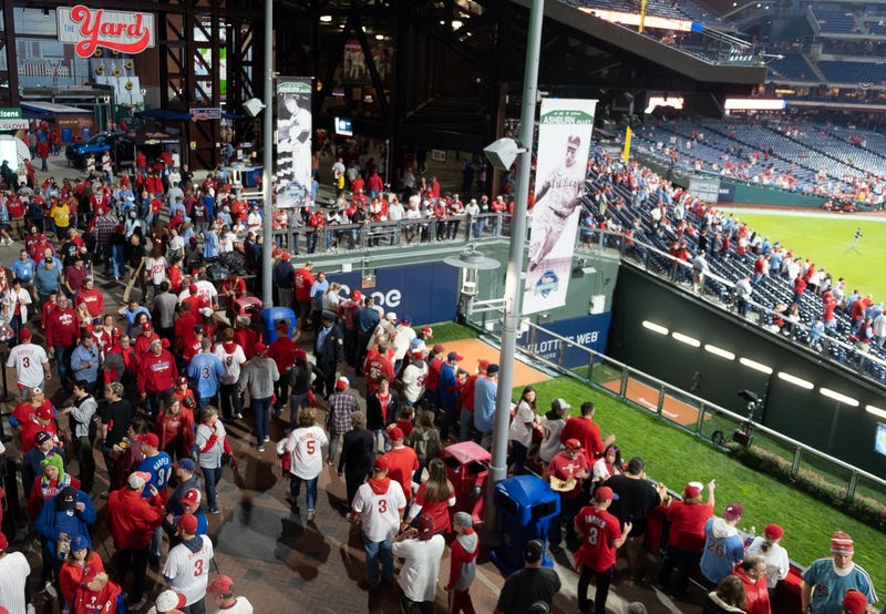 Fans at Citizens Bank Park