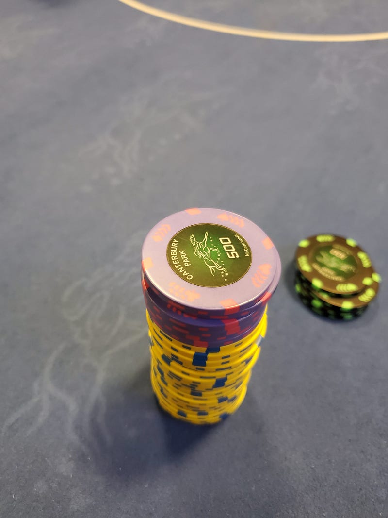 Canterbury Park Poker Chips