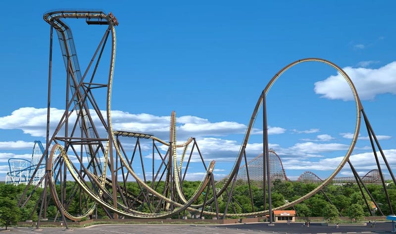 Six Flags Over Texas kicks off its 65th anniversary season Saturday, welcoming guests back to the Arlington theme park — but the headline attraction that will define this milestone year won't be ready to ride until later in 2026.