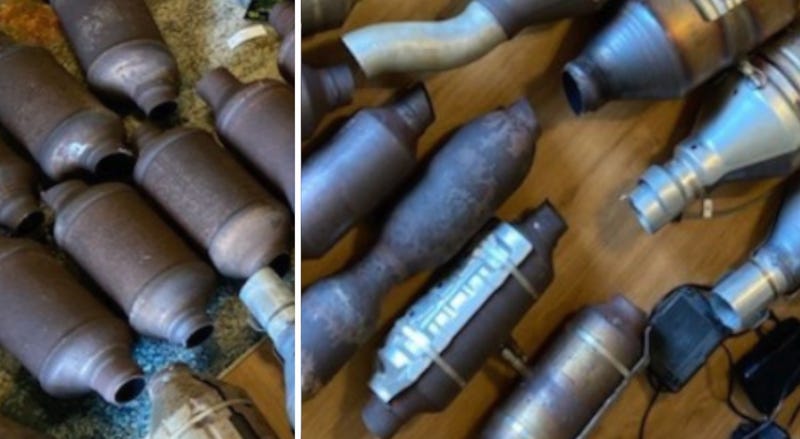 stolen catalytic converters