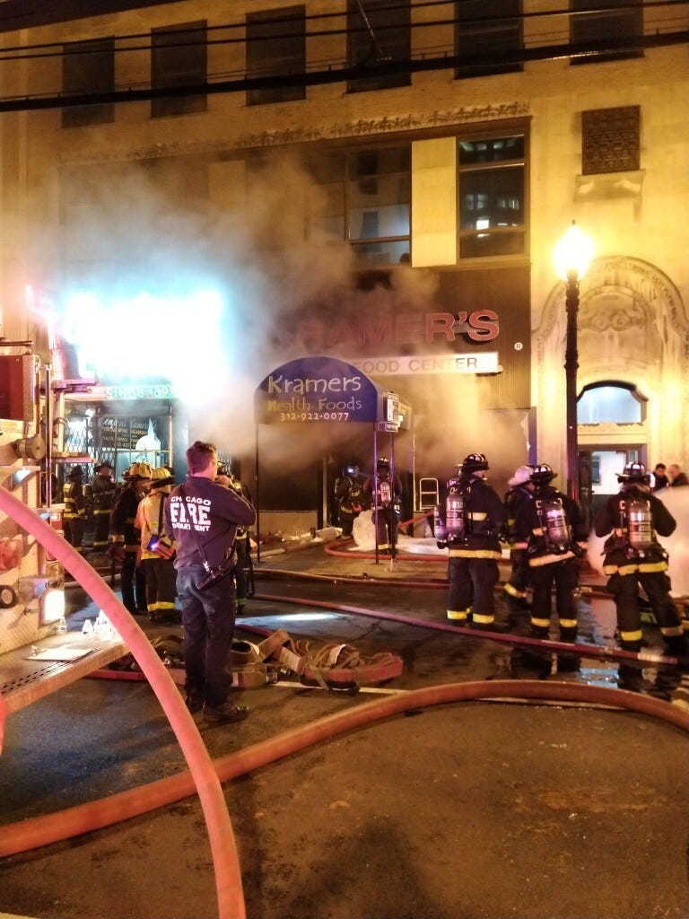 Central Camera Company damaged in extra-alarm fire amid downtown protests