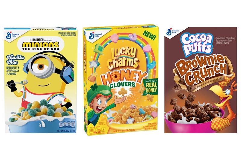 General Mills, Cereal, New Flavors, Sugar, Breakfast
