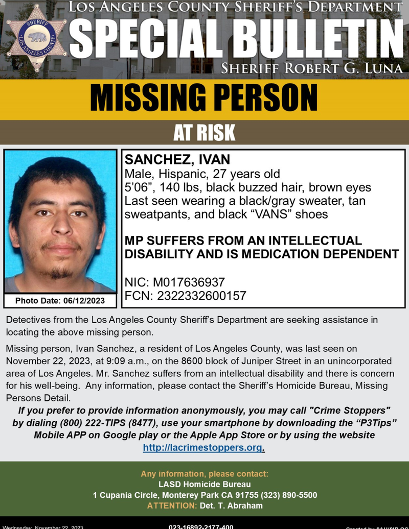 Authorities Seek Public Help Locating 27-Year-Old Man