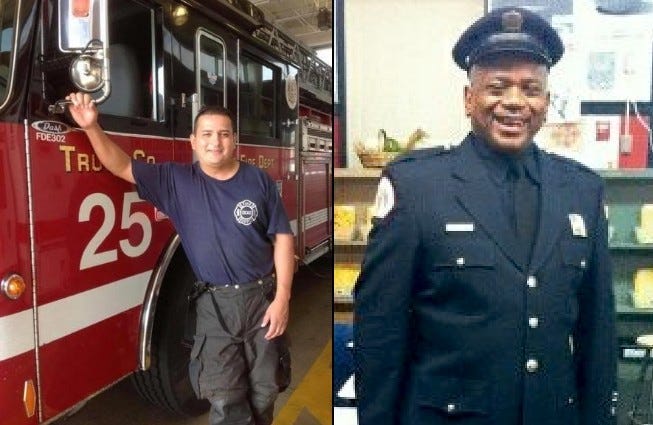 Mario Araujo (left) and Edward Singleton