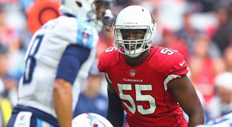 Cardinals defensive end Chandler Jones