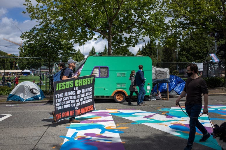 BLM Mural on Capitol Hill