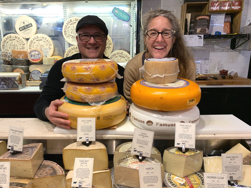 Emilio Mignucci, the third-generation owner of Di Bruno Bros., is co-hosting the Cheese Journeys trip alongside cheese expert Tenaya Darlington.