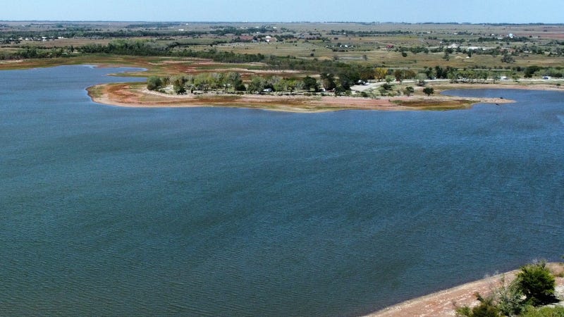 Cheney Lake level - September 2024