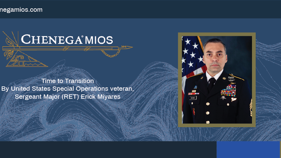 Relentlessly Ready Chenega MIOS and the Time to Transition
