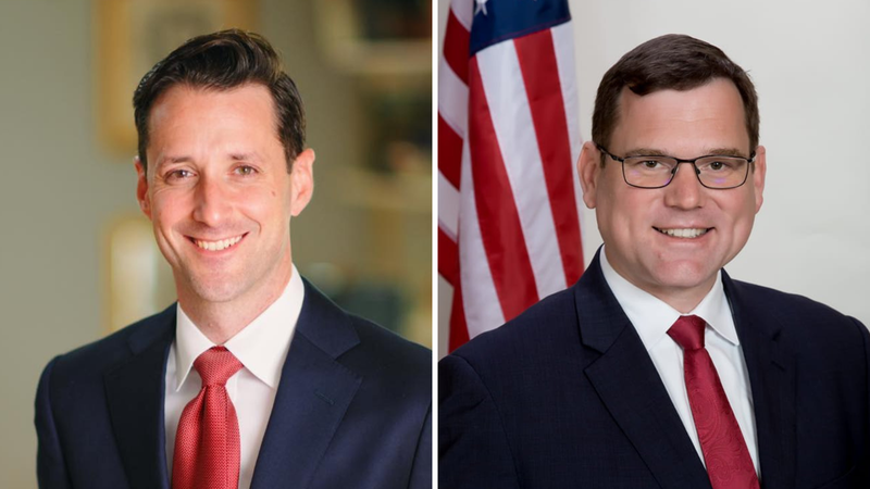 Christopher de Barrena-Sarobe (left) and Ryan Hyde