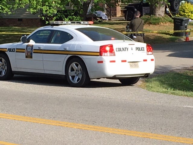 Chesterfield Police investigate death along Reams Court on May 3, 2018. 