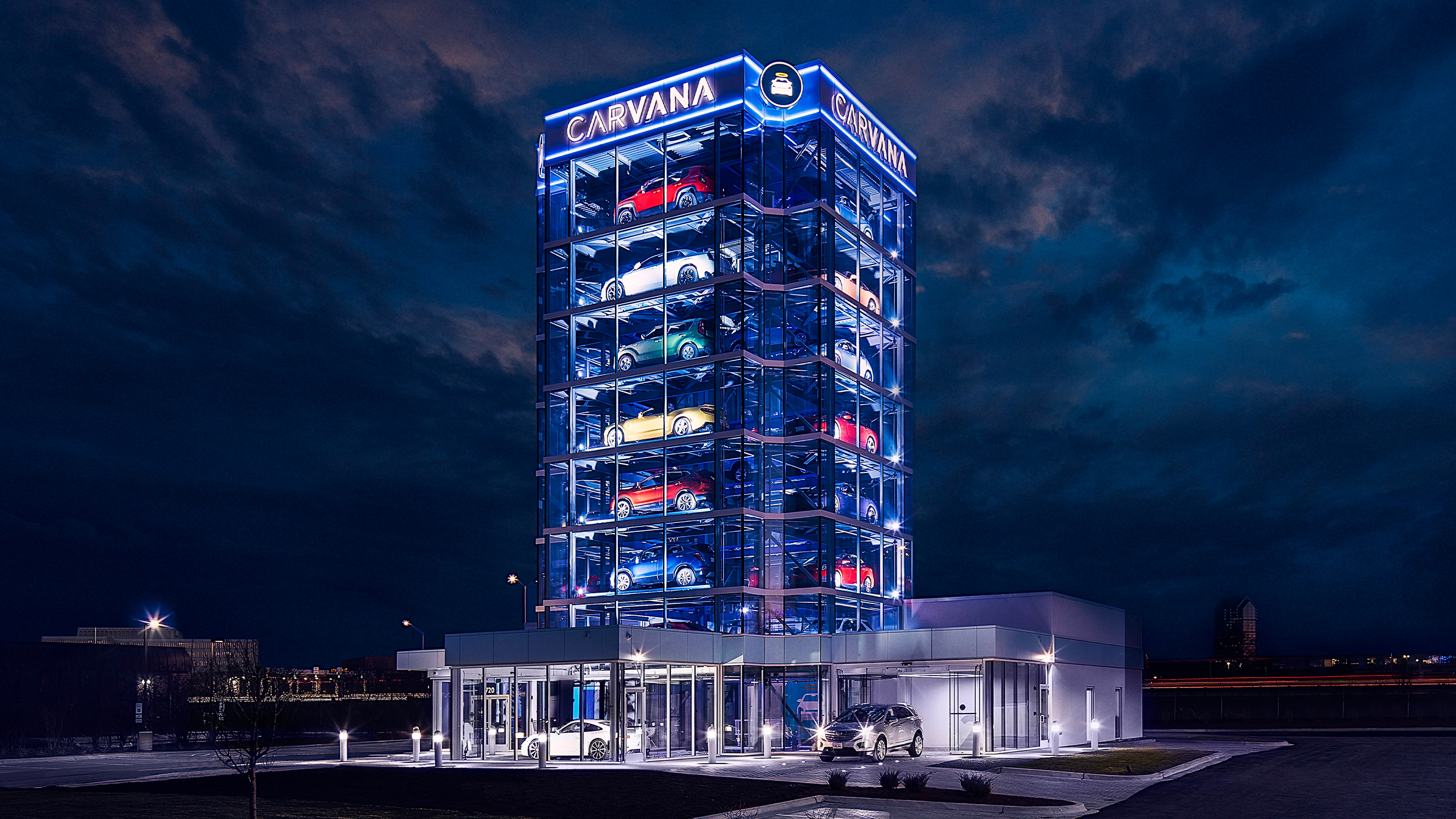 Carvana Opens Newest Car Vending Machine In Chicago Suburb