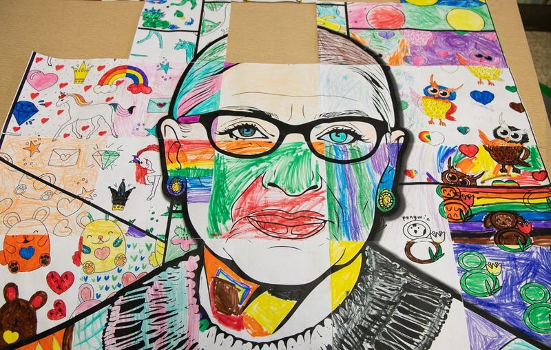Ruth Bader Ginsburg art