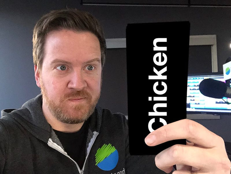 Not THAT kind of chicken