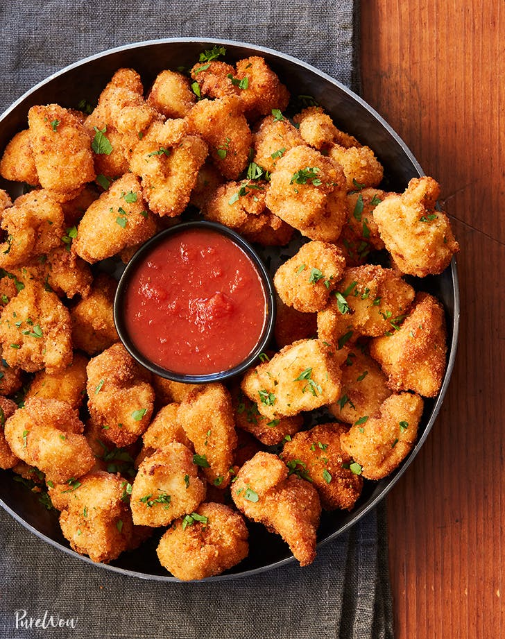 Chicken Parmesan nuggets