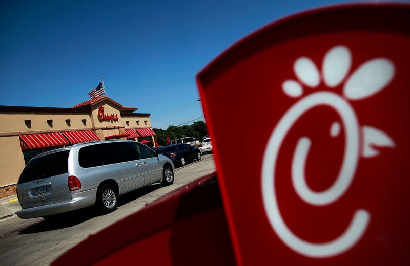 exterior of a chic-fil-a fast food restaurant
