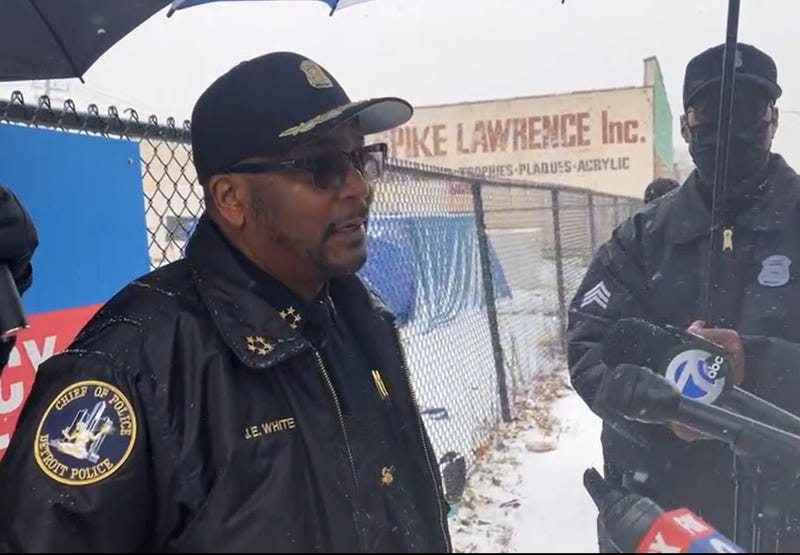 Detroit Police Chief James White speaks about a 5-year-old child who found a gun and was wounded