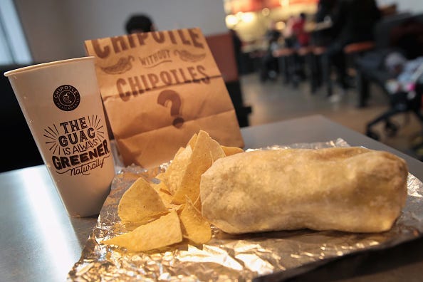 Chipotle, Hockey, Free food, Burrito