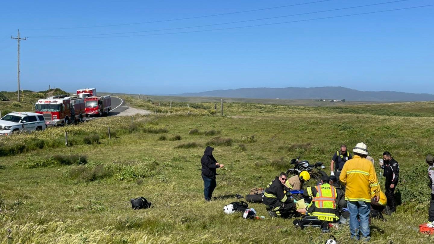 2 critically injured in motorcycle crash at Point Reyes Lighthouse