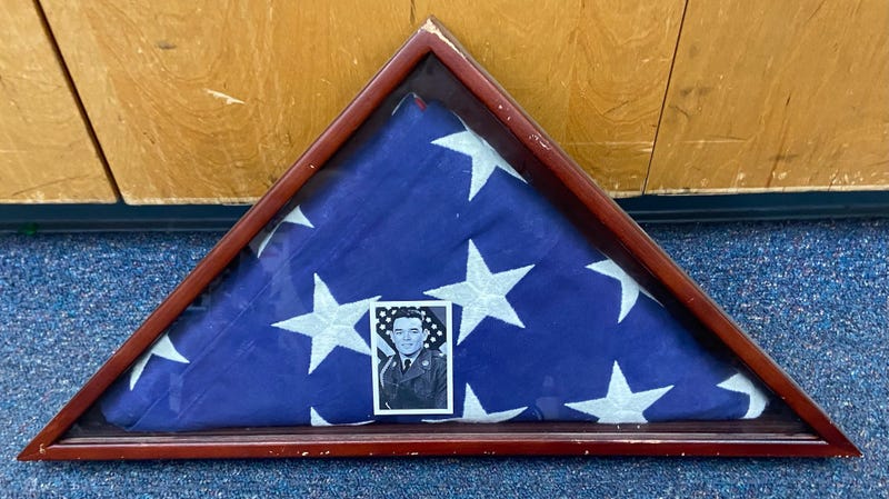 The flag was found on eastbound I-580, near Isabel Ave, near Livermore.