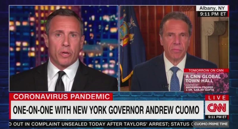 Chris Cuomo and Andrew Cuomo