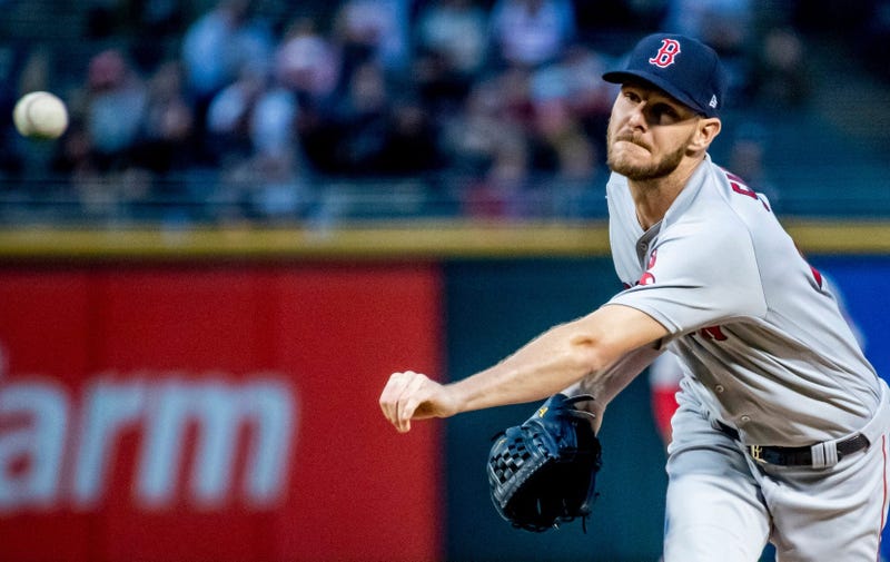 Red Sox left-hander Chris Sale