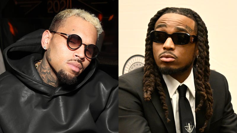 Chris Brown and Quavo
