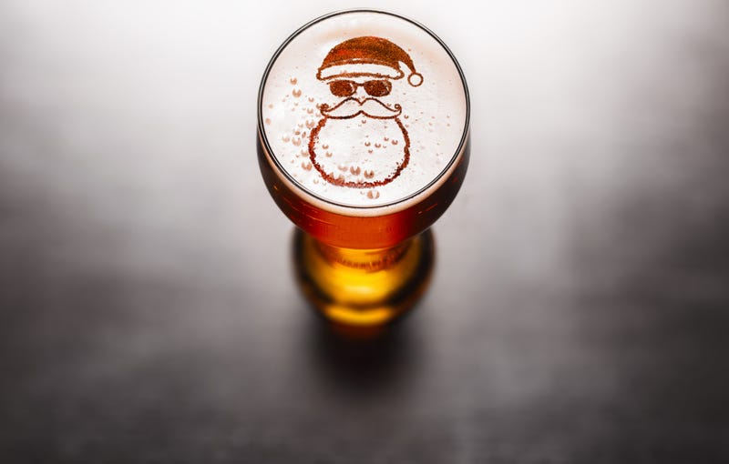 Christmas, Beer, Santa