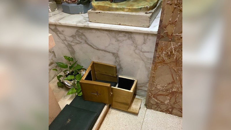 Donation box stolen from Northeast Philadelphia church on Holy Saturday