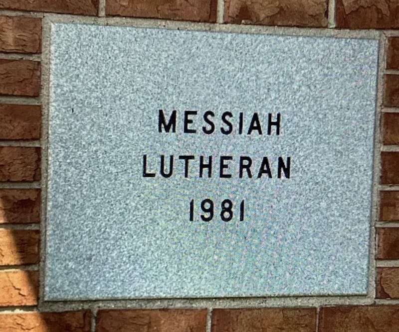 church foundation stone