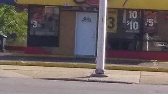 Detroit Church's Chicken Goes Viral Over Front Door [PHOTOS]
