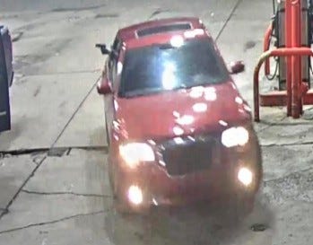 Chrysler 300 in connection with non-fatal shooting