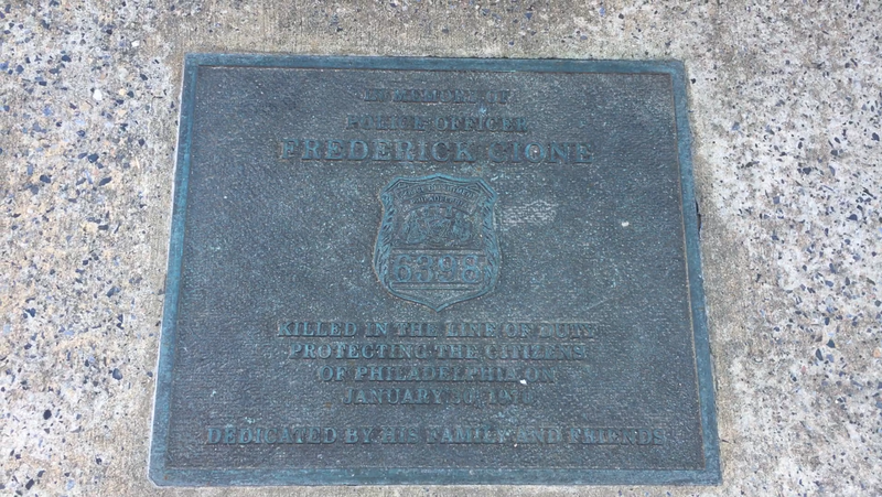 Fred Cione memorial