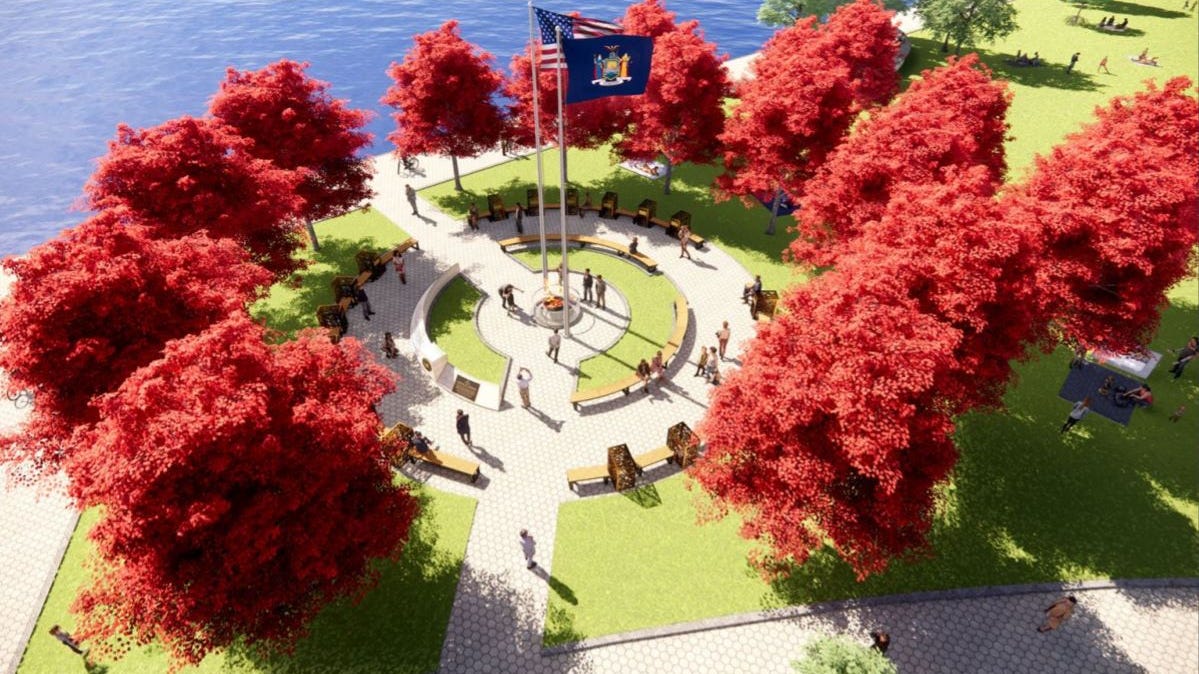 Cuomo unveils design for 'Circle of Heroes' memorial to honor essential workers