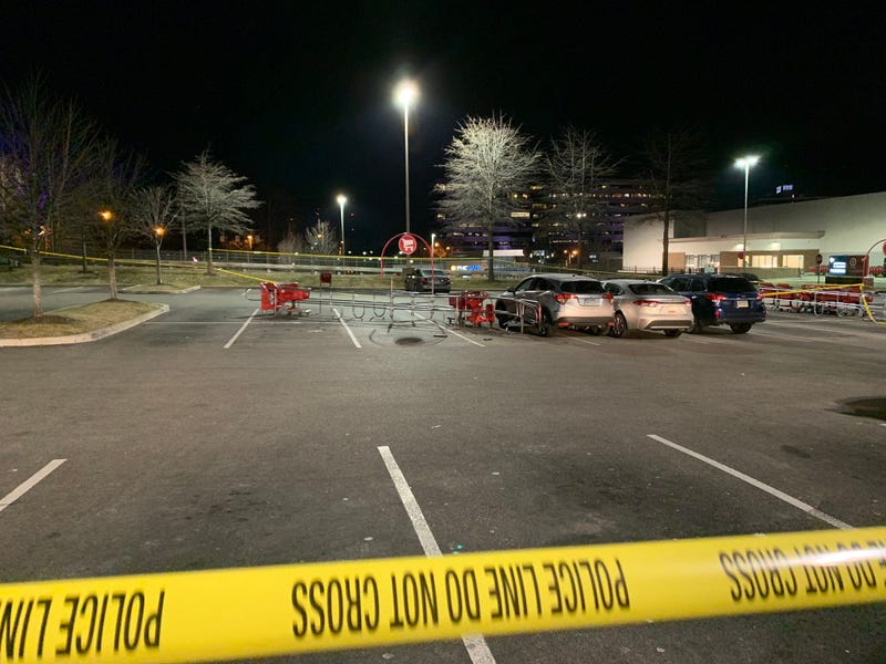 Target parking lot in Wynnefield Heights, Philadelphia