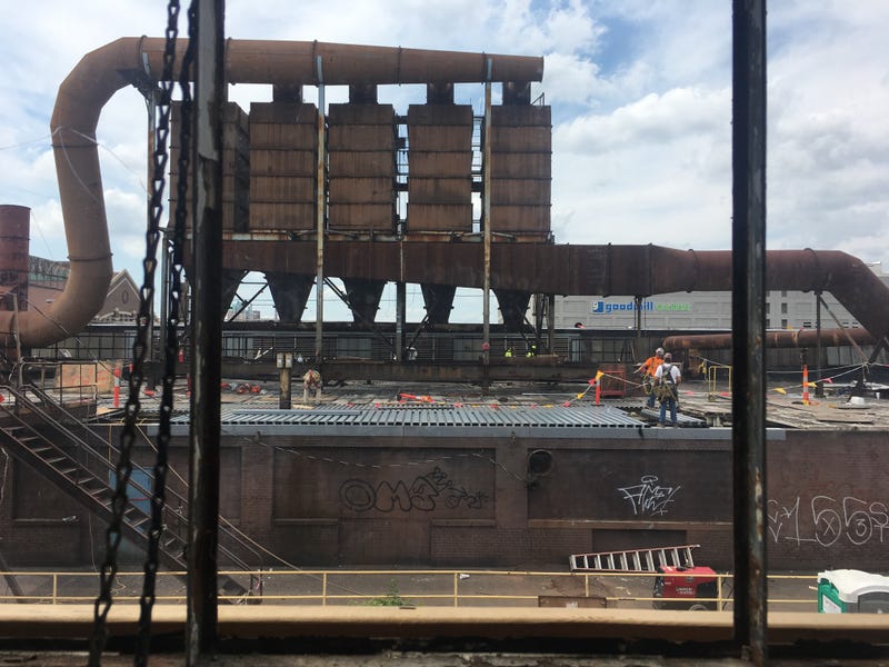 City Foundry under construction in 2017