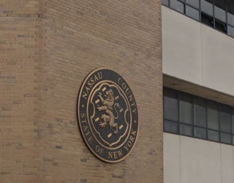 A man was arraigned at Nassau County District Court in Hempstead on Wednesday after his arrest for violating the county's face mask ban by wearing a keffiyeh during a protest.