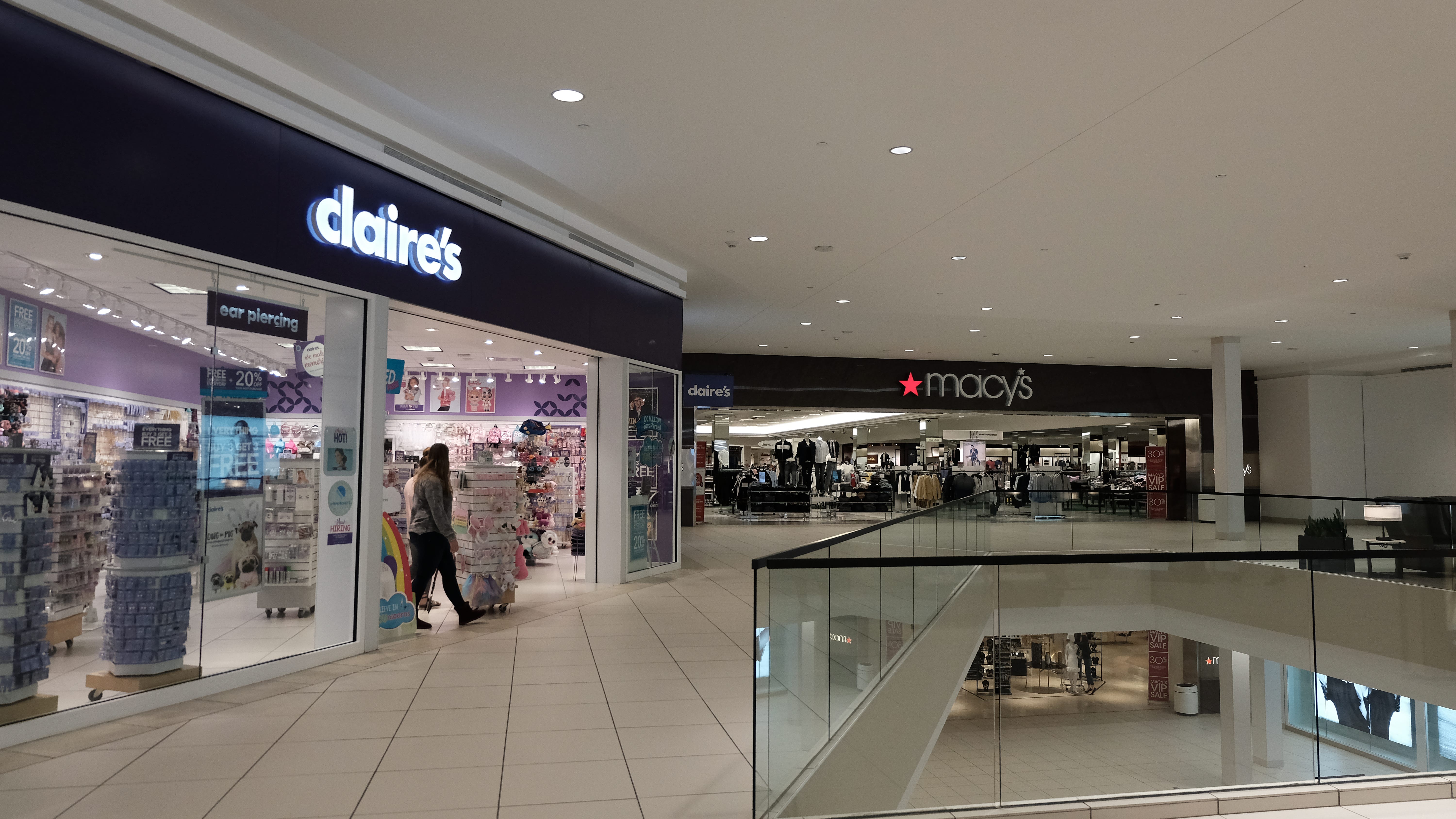 Claire's will open within Macy's stores