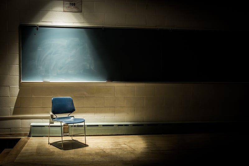 shadows in a classroom