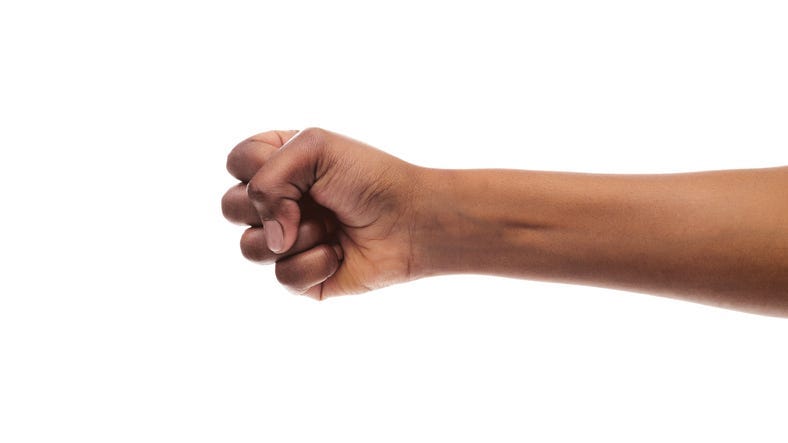 clenched fist