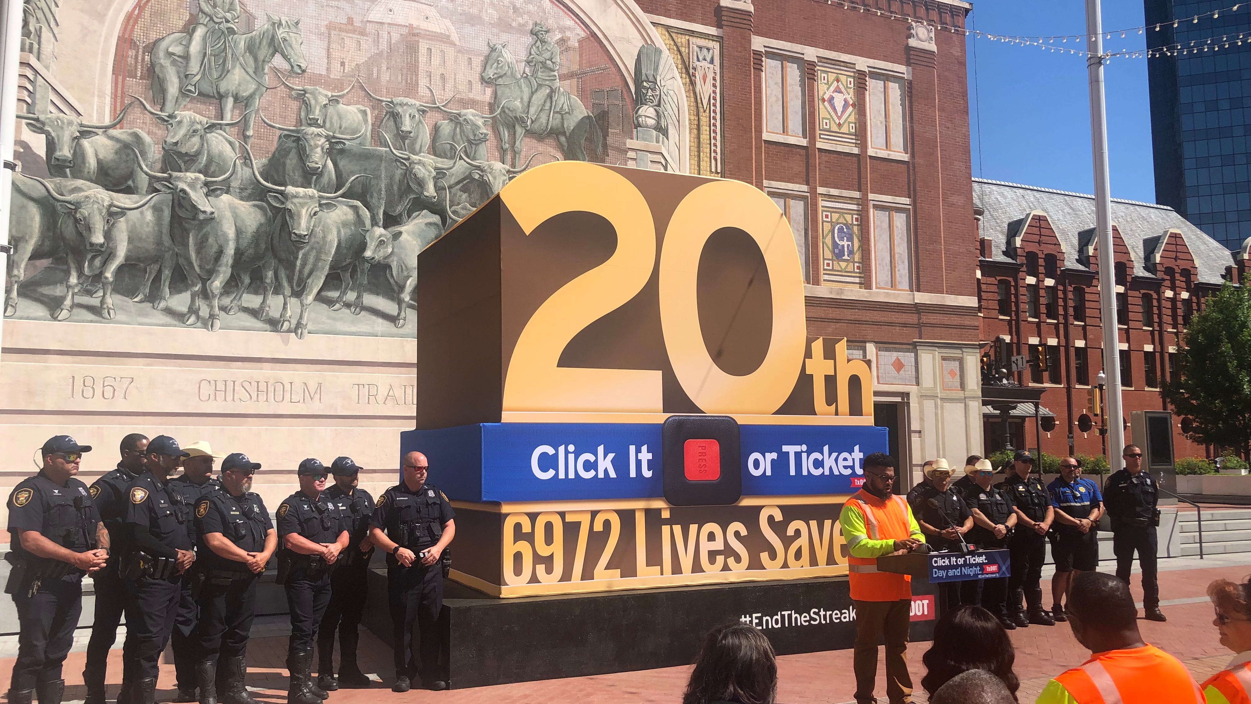 TxDOT launches 20th anniversary 'Click it or Ticket' campaign