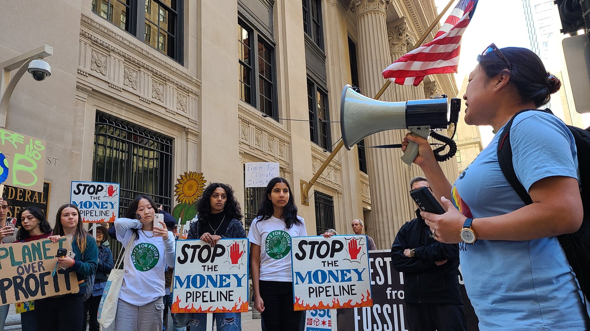 Climate change activists march for disinvestment in fossil fuels