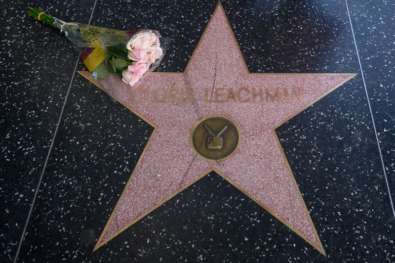 Cloris Leachman star on Hollywood Walk of Fame